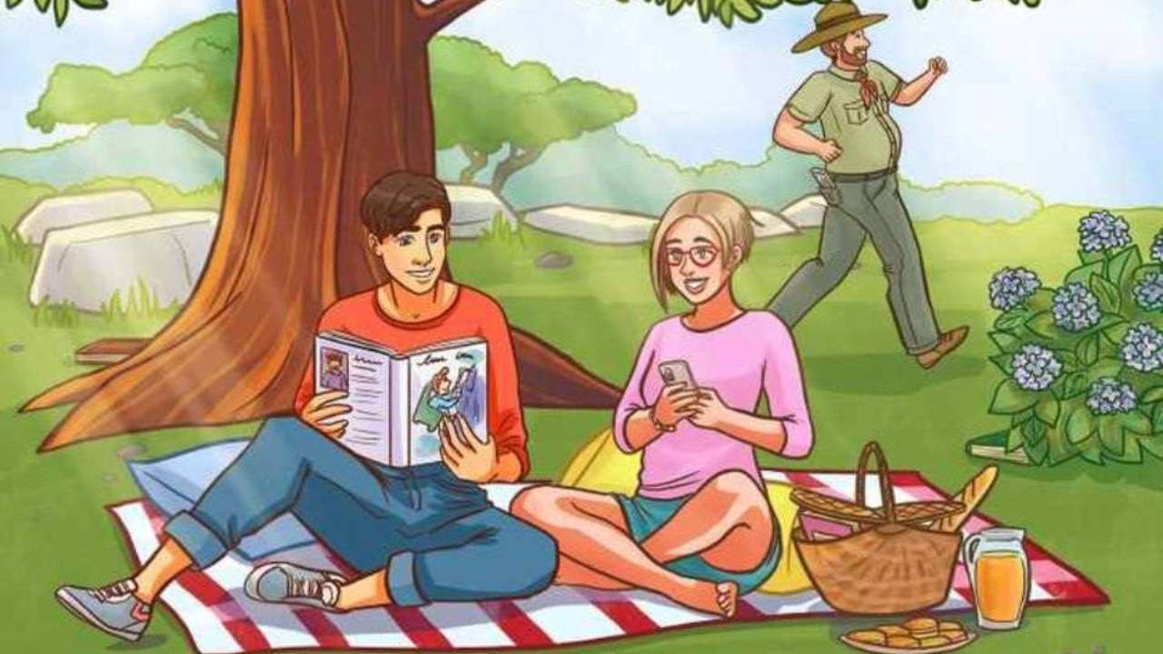 Teste de QI - Encontre livros escondidos