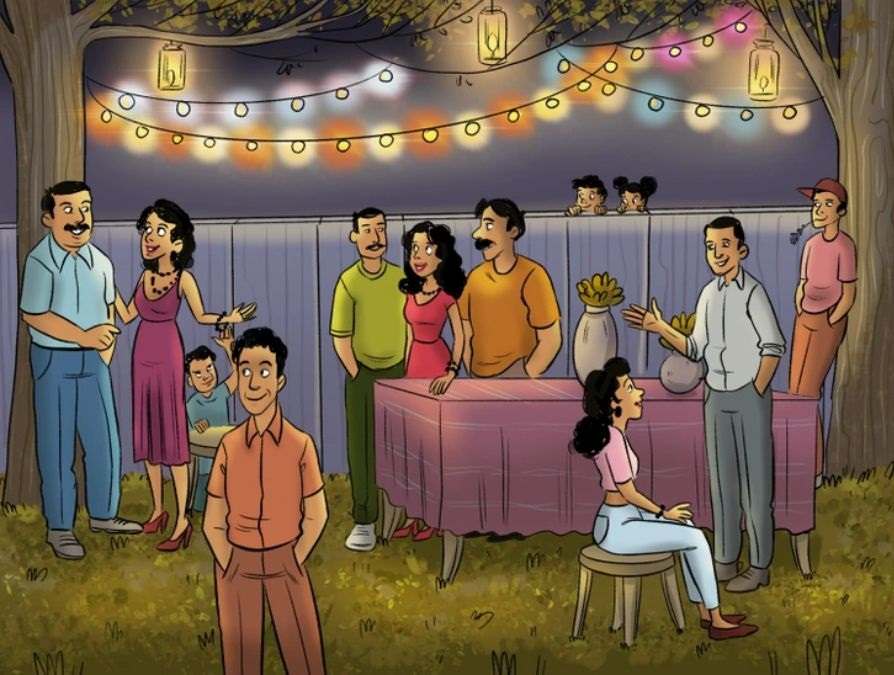 teste de qi quem e o ladrao na festa Teste de QI - quem é o ladrão na festa? Fonte: Jagran Josh.
