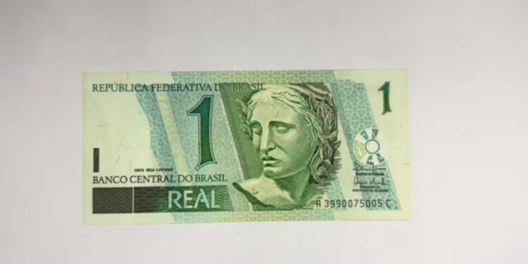 Cédula de 1 real Cédula de 1 real