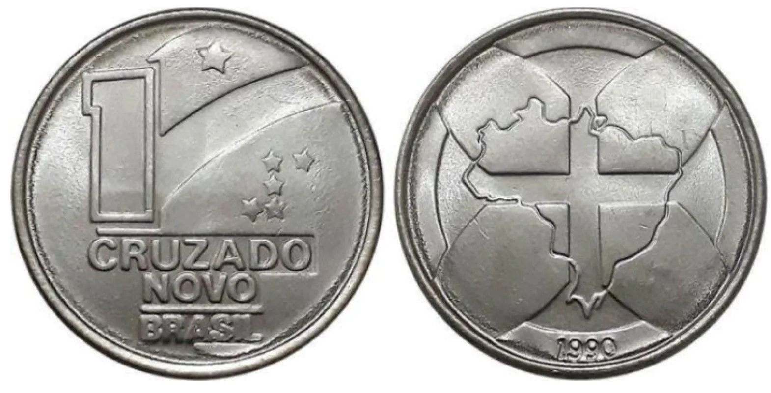 Moeda cruzado Cruz de Cristo
