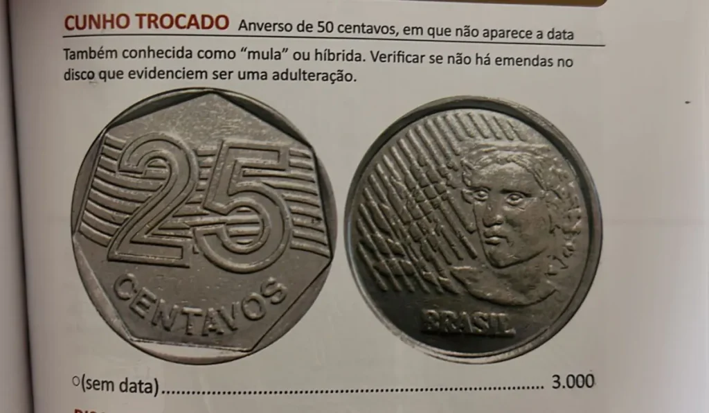 Moeda centavos “Mula” Moeda centavos “Mula”