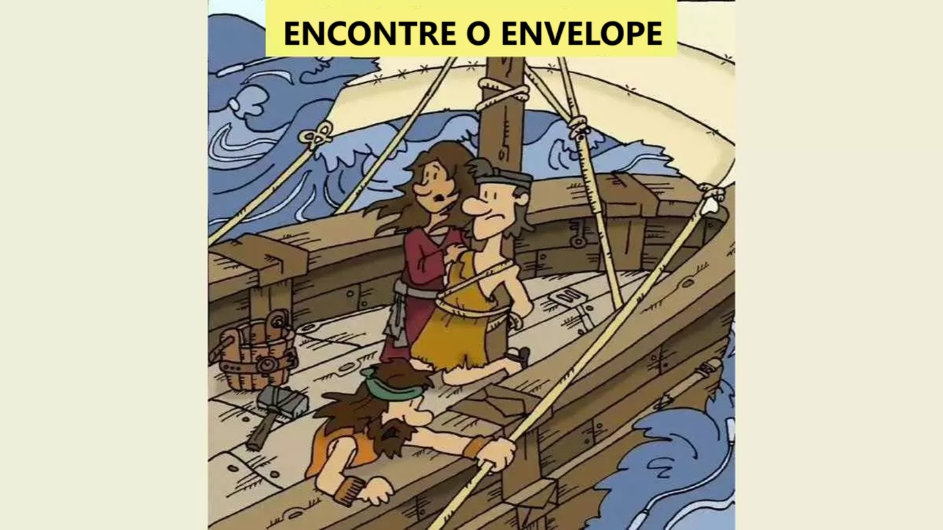 Teste de QI Visual: será que você encontra o envelope em 6 segundos?