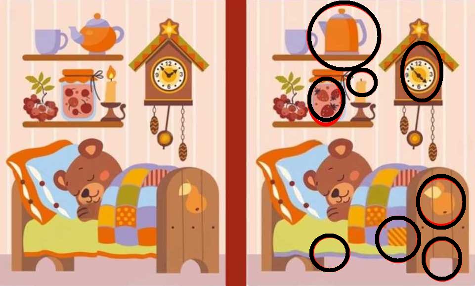 Desafio Visual: encontre 8 diferenças em 15 segundos Desafio Visual: encontre 8 diferenças em 15 segundos