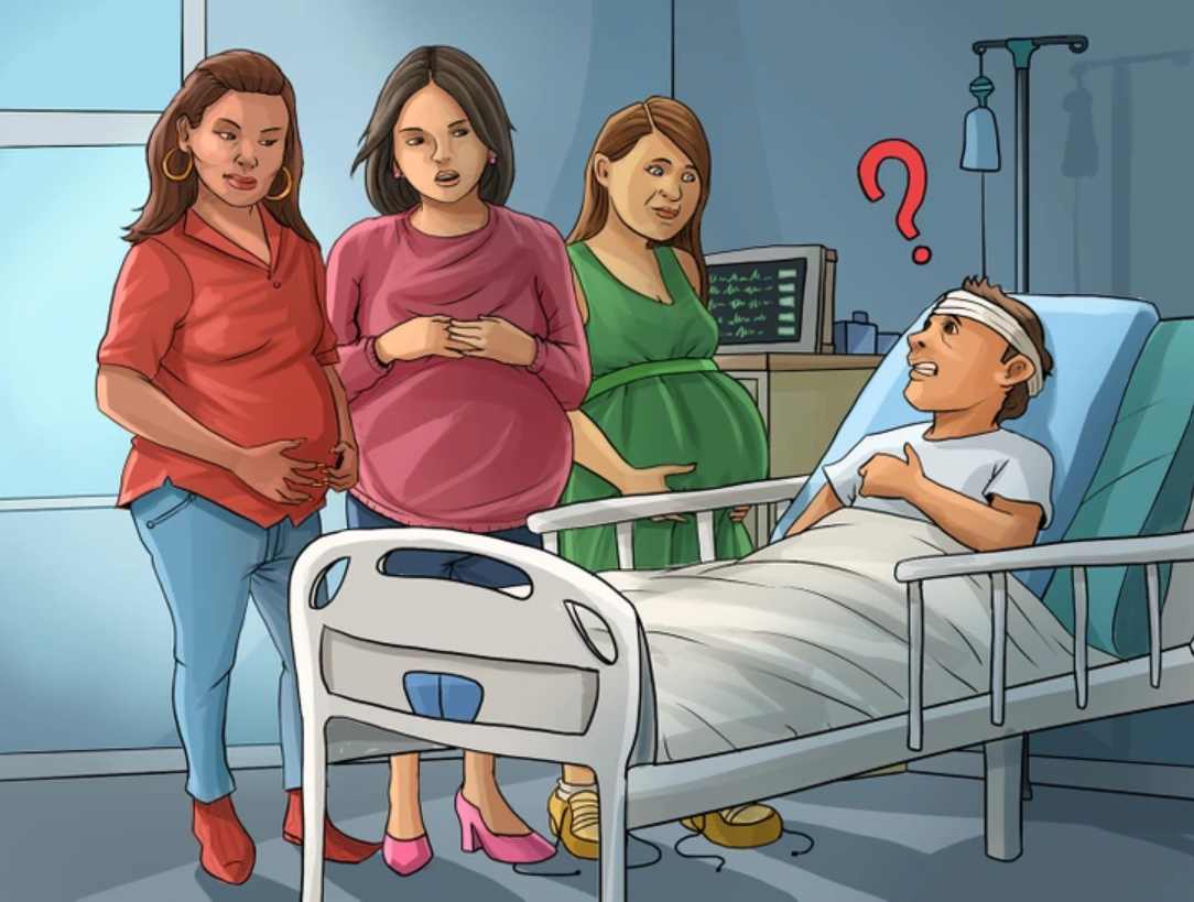 teste de qi quem e a esposa do homem hospitalizado Teste de QI - quem é a esposa do homem hospitalizado. Fonte: Jagran Josh.