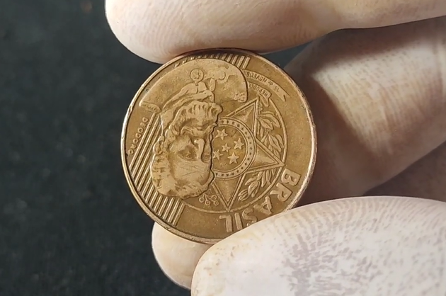 25 centavos de reverso invertido 25 centavos de reverso invertido