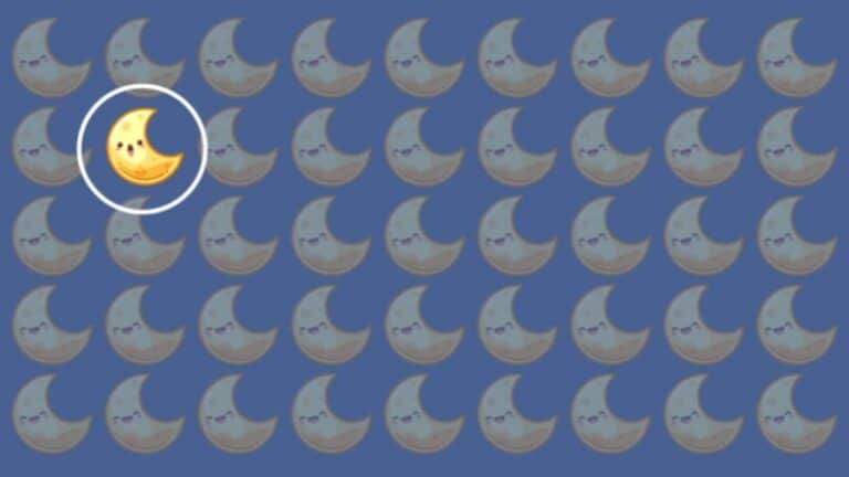 Desafio Visual: encontre o erro em na imagem da lua 10 segundos Desafio Visual: encontre o erro em na imagem da lua 10 segundos