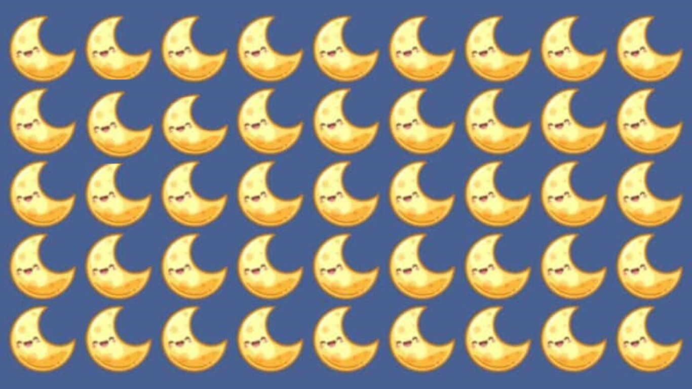 Desafio Visual: encontre o erro em na imagem da lua 10 segundos