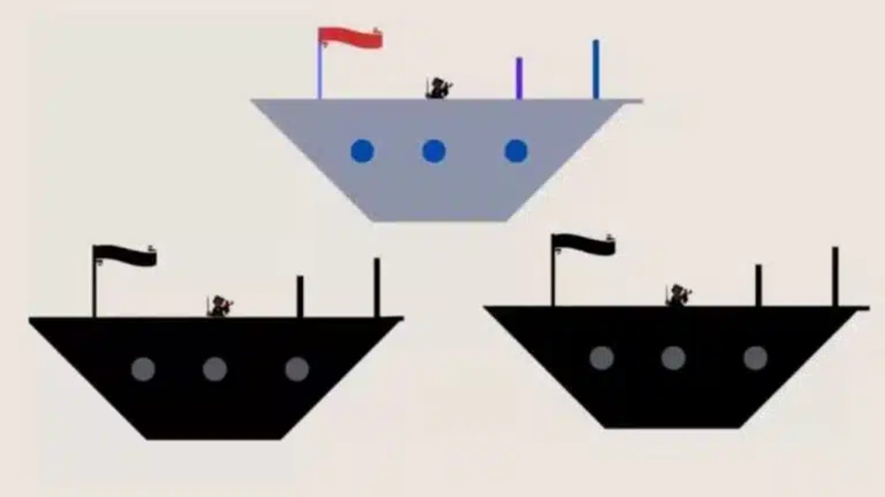 Teste de QI: qual dos barcos preto e branco é a cópia exata do colorido? Teste de QI: qual dos barcos preto e branco é a cópia exata do colorido?