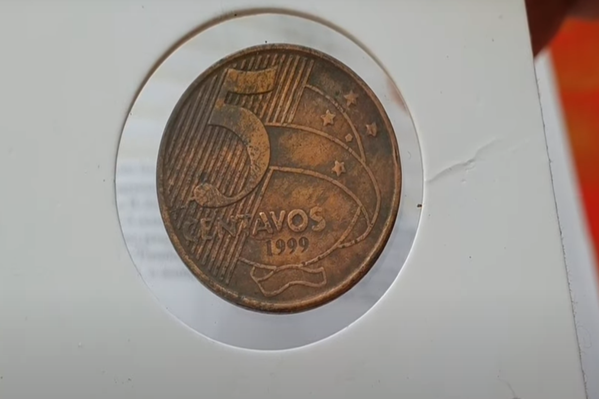 Moeda 5 centavos 1999