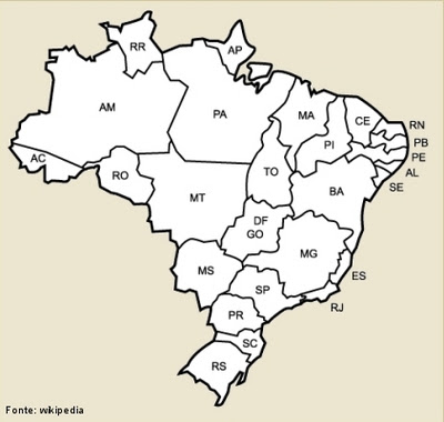 Seed A formação das siglas dos estados brasileiros segue algumas regras simples, mas que garantem a padronização e a facilidade na utilização. Imagem: Seed