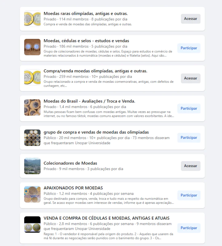 Venda de moedas no Facebook Venda de moedas no Facebook