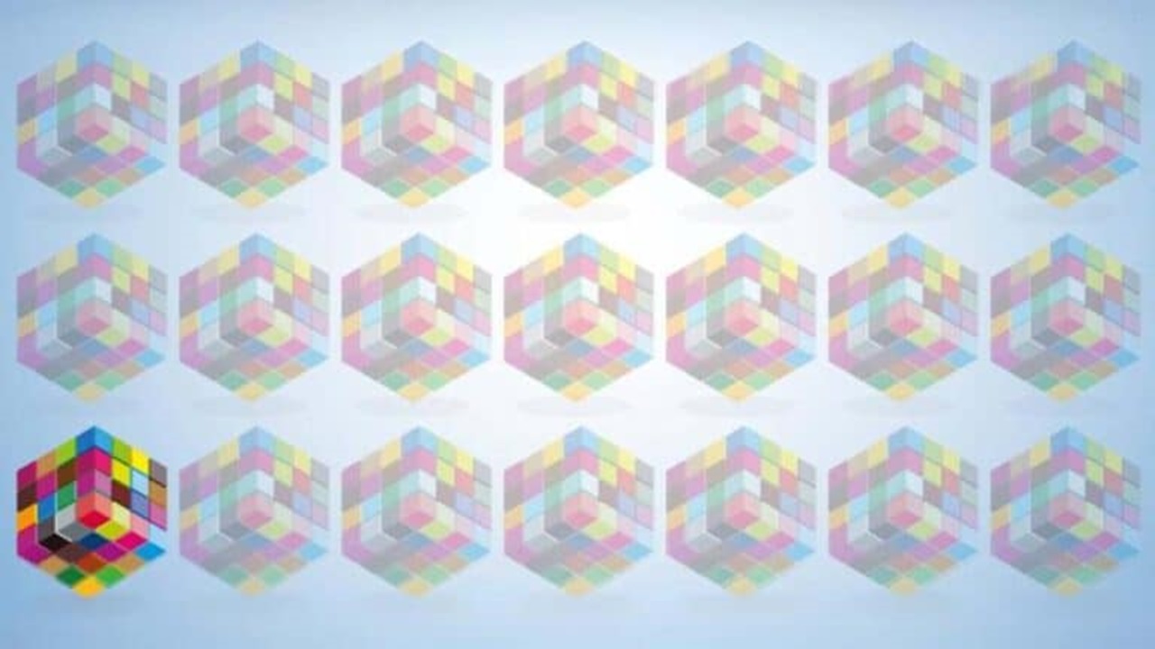 Desafio Visual: encontre o cubo diferente em 15 segundos Desafio Visual: encontre o cubo diferente em 15 segundos