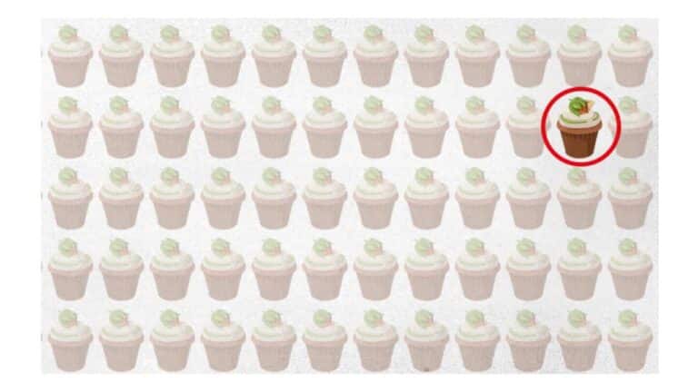 Desafio Visual: descubra qual o cupcake diferente em 10 segundos Desafio Visual: descubra qual o cupcake diferente em 10 segundos
