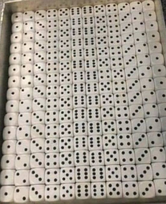 Teste de QI: descubra o erro nesta imagem de dado em 5 segundos Teste de QI: descubra o erro nesta imagem de dado em 5 segundos
