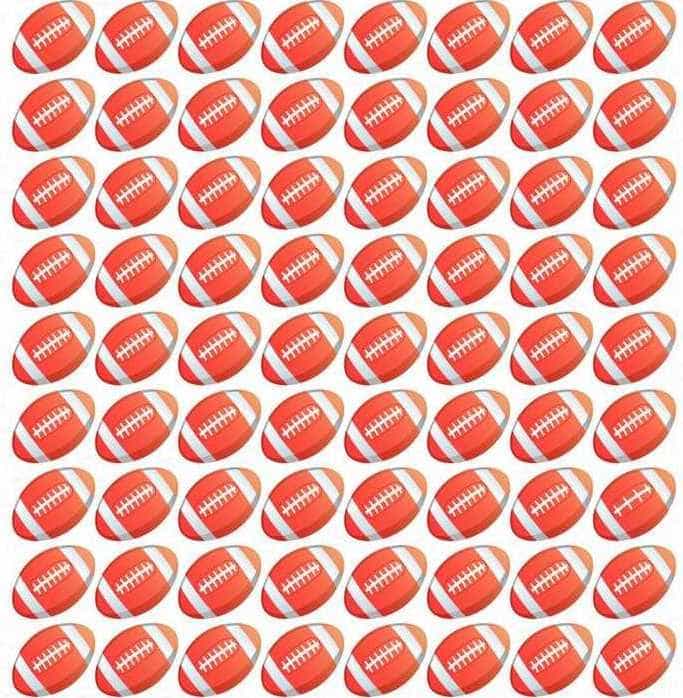 desafio visual da bola de futebol americano Desafio visual da bola de futebol americano. Fonte: Jagran Josh.