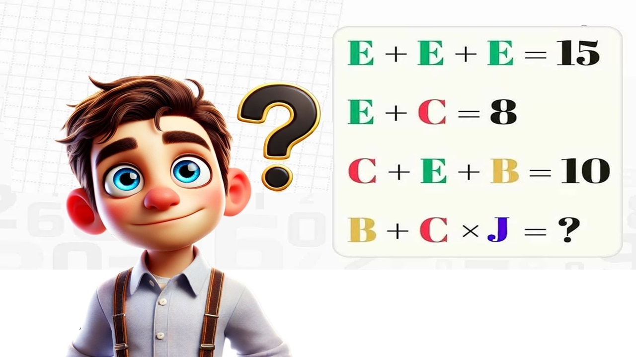 Teste de QI: você consegue resolver este quebra-cabeça matemático? Teste de QI: você consegue resolver este quebra-cabeça matemático?
