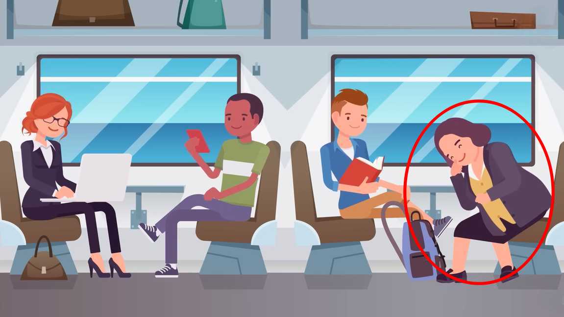 quem esta viajando sem o ticket neste teste de qi Resposta de quem está viajando sem ticket. Fonte: Jagran Josh.