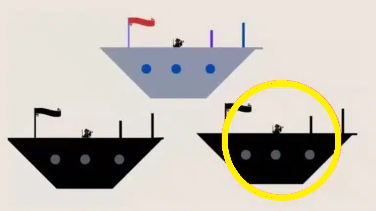 Teste de QI: qual dos barcos preto e branco é a cópia exata do colorido? Teste de QI: qual dos barcos preto e branco é a cópia exata do colorido?