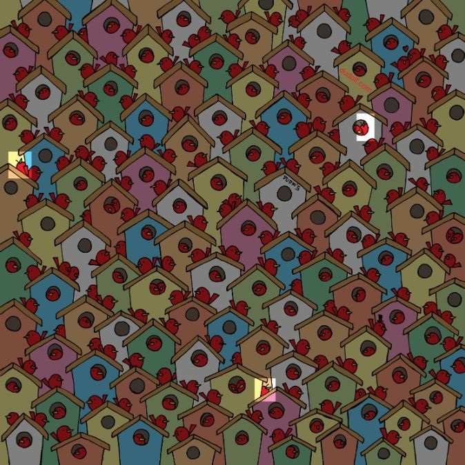 Desafio Visual: será que você consegue encontrar 3 maçãs em 8 segundos? Desafio Visual: será que você consegue encontrar 3 maçãs em 8 segundos?