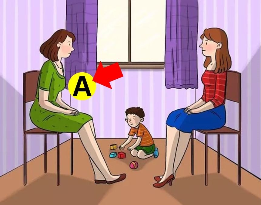 resposta do teste de qi encontre a mae do garotinho Resposta do teste de QI - encontre a mãe do garotinho. Fonte: Jagran Josh.