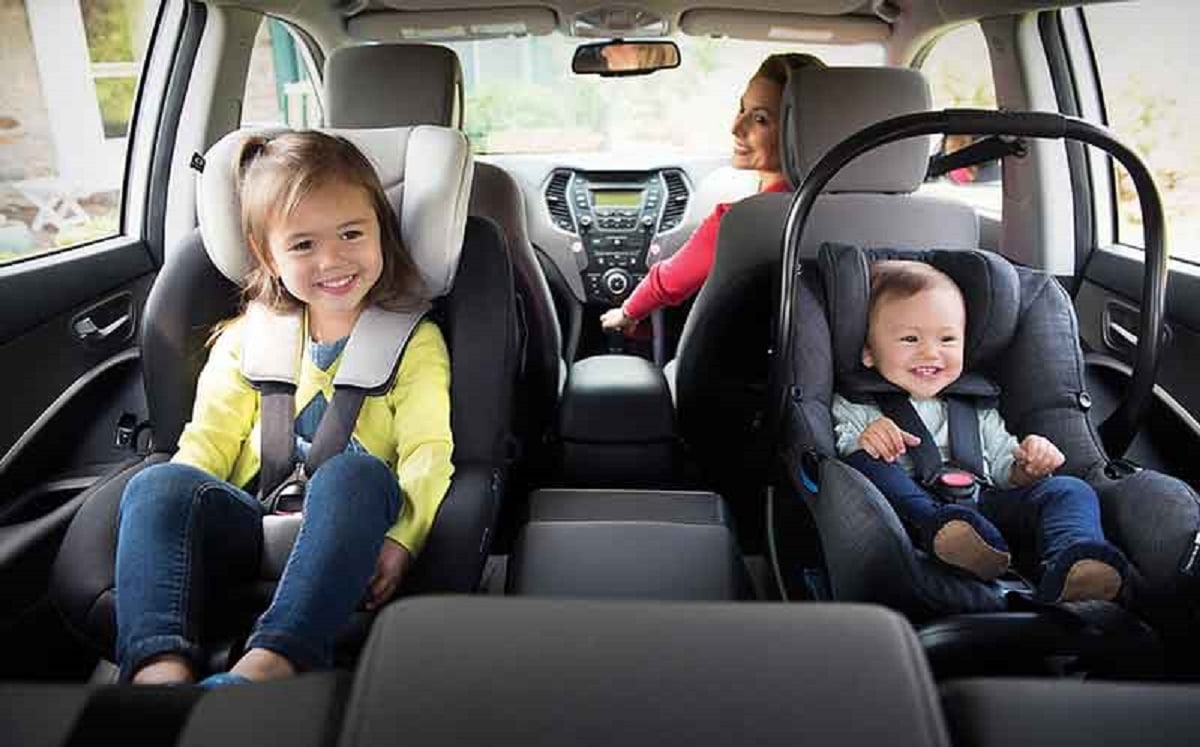 Novas regras para o transporte de crianças no carro
