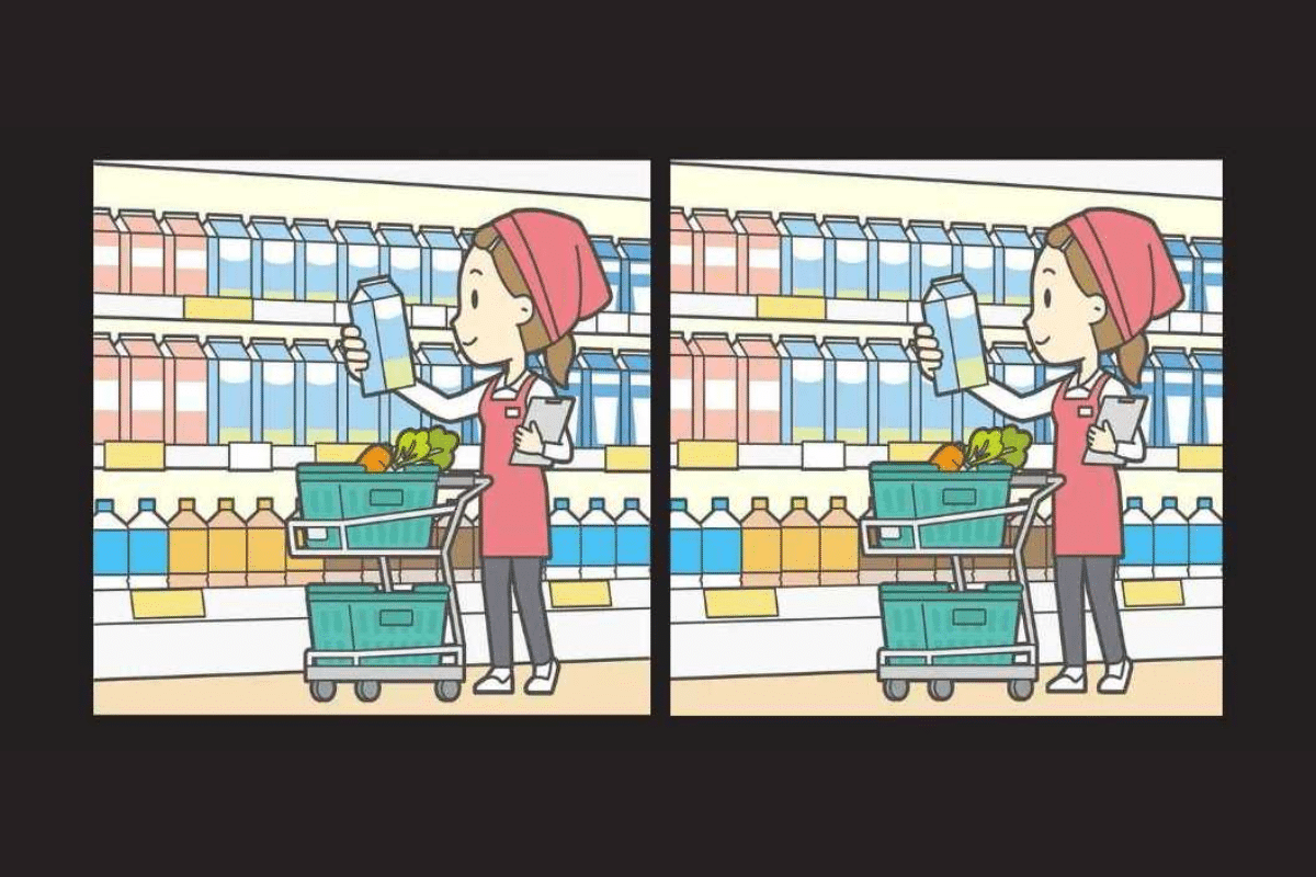Desafio visual das três diferenças. Fonte: Jagran Josh.