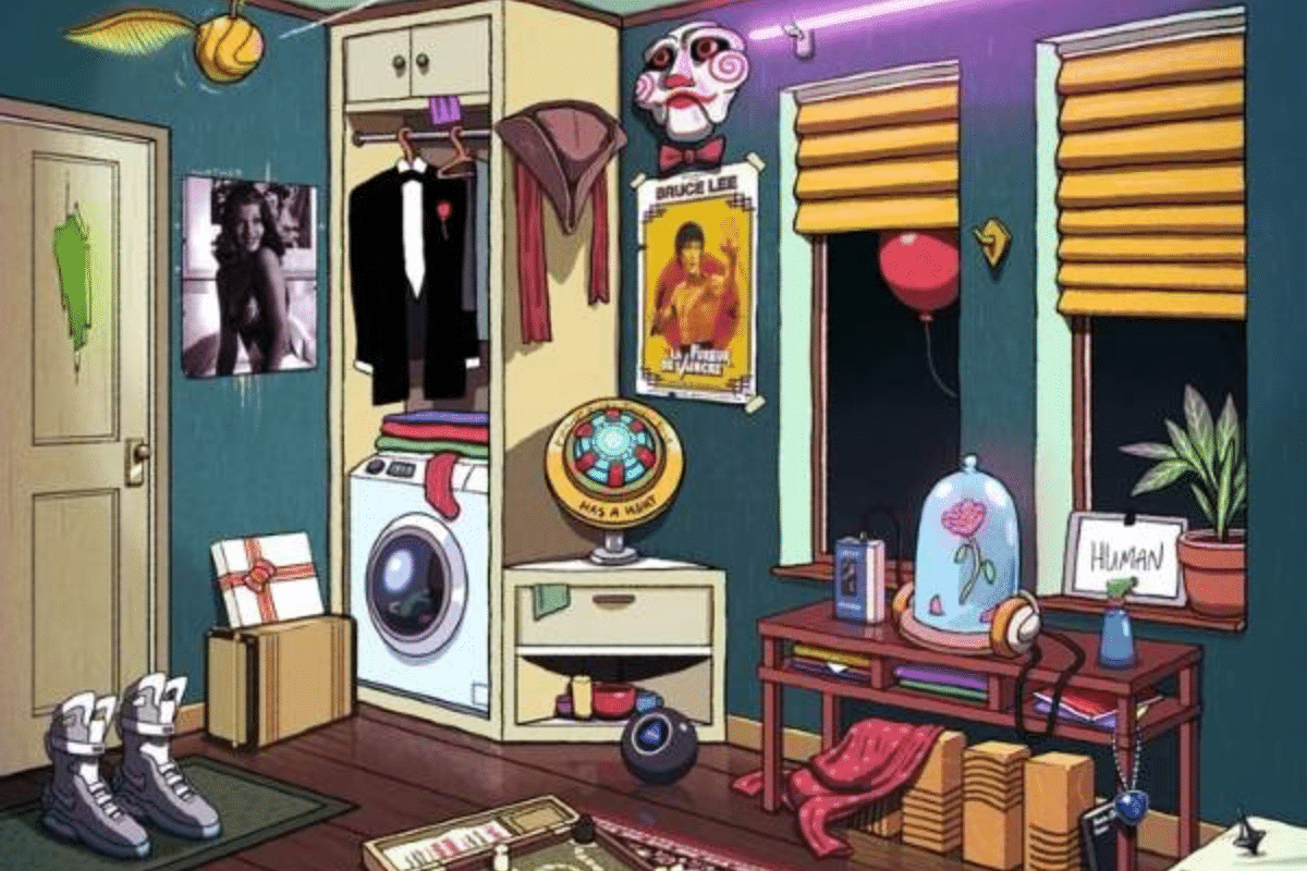 Teste de QI - identifique objetos de filmes. Fonte: Jagran Josh.