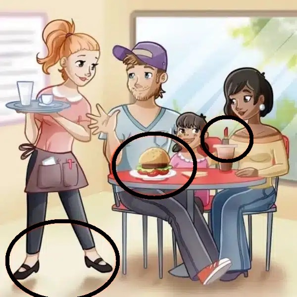 Desafio Visual: você é capaz de encontrar 3 erros na imagem em 20 segundos? desafio visual encontre os erros solução