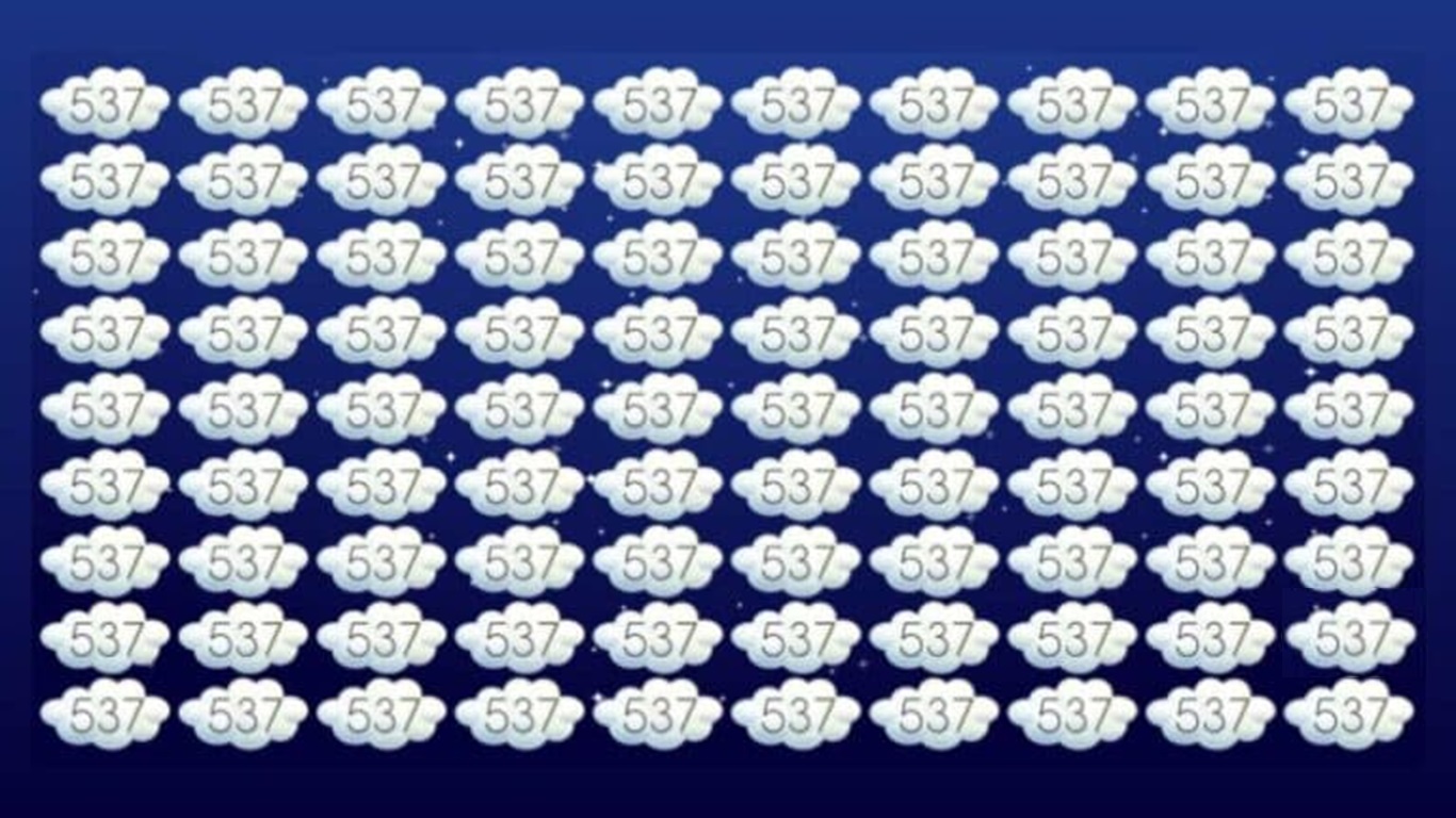 Raciocínio Lógico: será que você encontra o número 527 em 15 segundos?