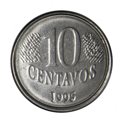 Moeda10 centavos 1995 Moeda10 centavos 1995