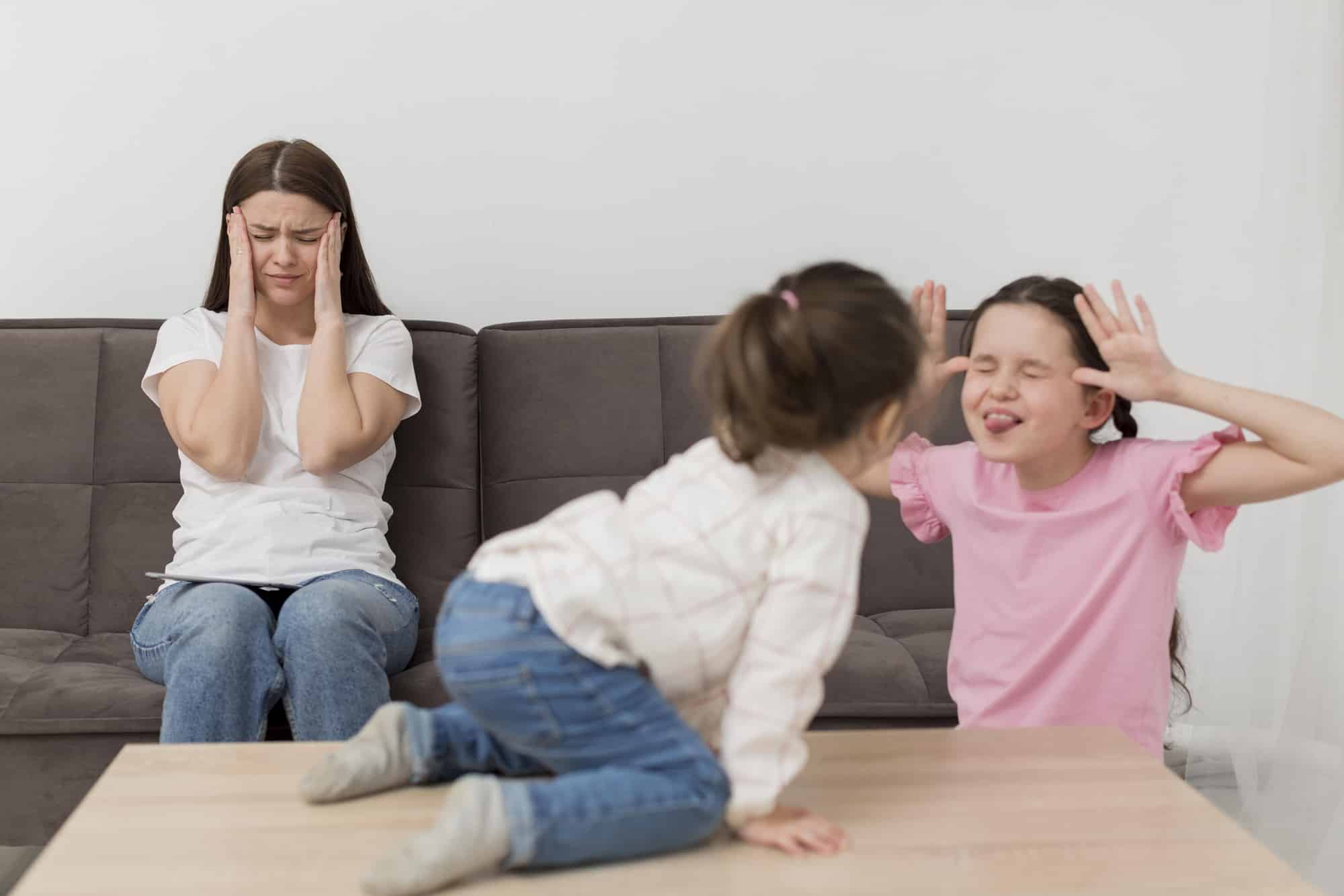 Filhos que reclamam de tudo.