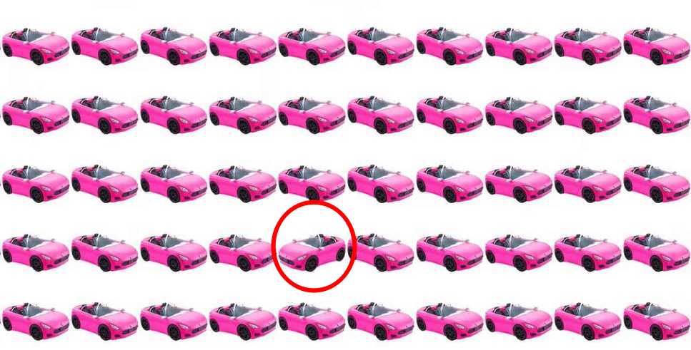 resposta do desafio visual do carro diferente Resposta do desafio visual do carro diferente. Fonte: Jagran Josh.
