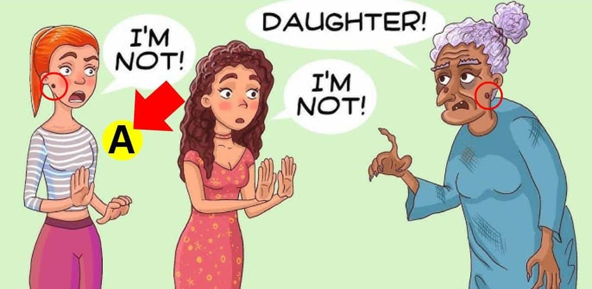 veja quem e a filha da senhora Veja quem é a filha da senhora neste teste de QI. Fonte: Jagran Josh.