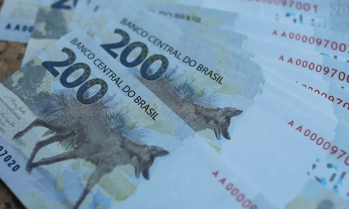 Cédula de R$ 200 valorizada