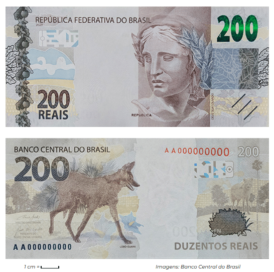 Nota de R$ 200 Baixa circulação daNota de R$ 200