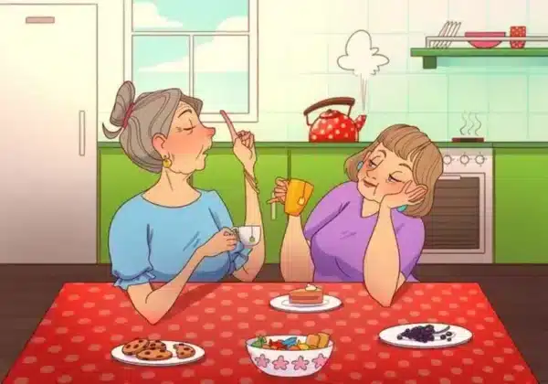 Teste de QI: só os mais atentos encontrará o erro nesta imagem em 10 segundos teste de QI encontre o erro na imagem das mulheres bebendo chá