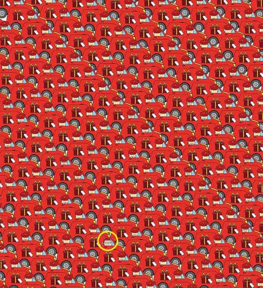 resposta do desafio visual veja onde esta o papai noel Resposta do desafio visual - Veja onde está o Papai Noel. Fonte: Jagran Josh.