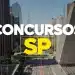 Vista aérea da Avenida Paulista em São Paulo com prédios e pessoas na rua em dia claro.