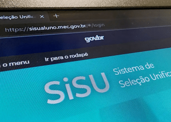 Página inicial do Sisu