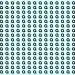 Imagem de letras Q pretas repetidas com um O branco escondido entre elas em fundo azul claro.