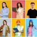 Profissões em destaque para 2026, com jovens em diferentes áreas profissionais como saúde, engenharia, tecnologia e mais.