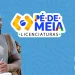Estudante universitário de licenciatura divulgado em material do programa Pé-de-Meia Licenciaturas.