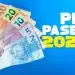 Notas de reais brasileiras com destaque para o tema PIS/Pasep 2026 e A imagem mostra as cédulas do real brasileiro, com destaque para as notas de R$50, R$20, R$10, R$5 e R$2. Esse visual está relacionado ao tema abono salarial PIS/Pasep 2026.