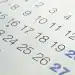 Calendário do mês de março destacando o dia 25 para consulta sobre possível feriado nacional.