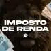 Leão do imposto de renda com notas de dinheiro ilustrando declaração de rendimentos para autônomos, MEIs e empresários em 2026.