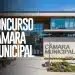 Fachada de Câmara Municipal ilustra o concurso público com salários de até R$ 9,9 mil.