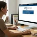 Pessoa acessando o site de inscrição do Encceja 2026 em um computador