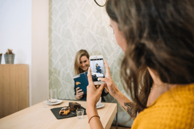 Gravação para instagram