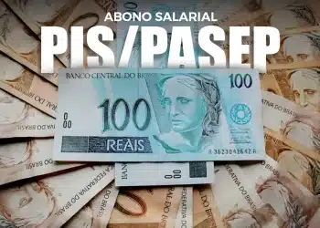 Cédulas de real com destaque para abono salarial PIS/Pasep 2026.