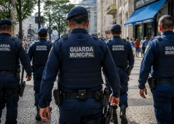 Guarda Municipal de Maracás (BA) em patrulhamento urbano.